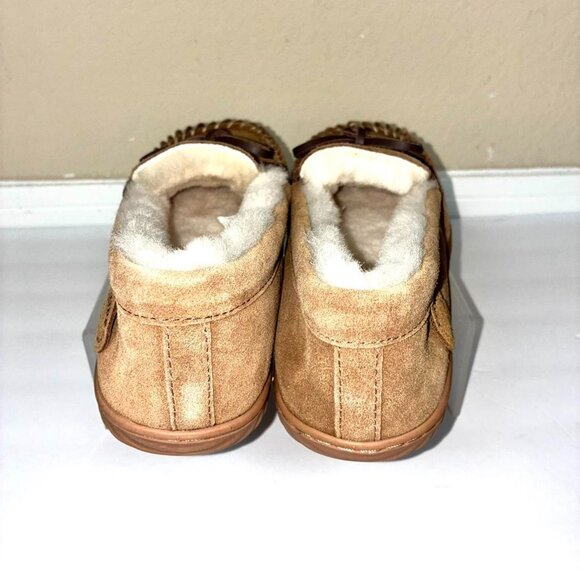 Women's Brown and Tan Loafers - Picture 6 of 8